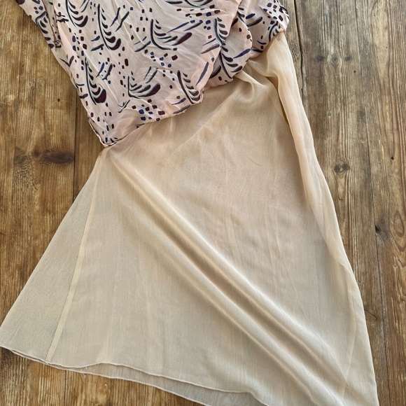 Free People Women’s Layered Lace Sleeveless Backless Halter Mini Dress Small EUC - Picture 11 of 15